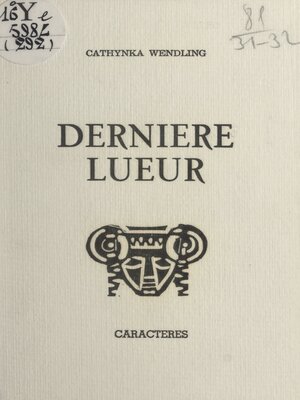 cover image of Dernière lueur